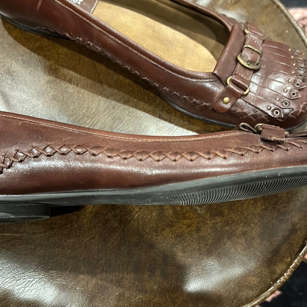 Naturalizer brown flats size 10